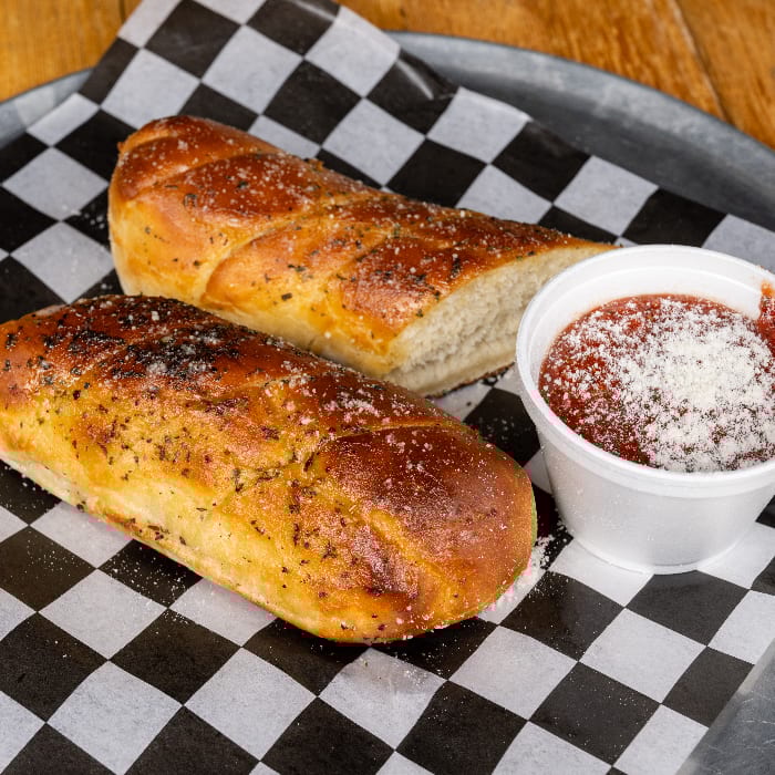 GARLIC BREAD.