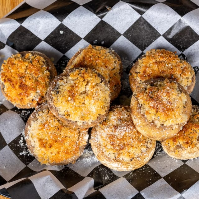 STUFFED MUSHROOMS.